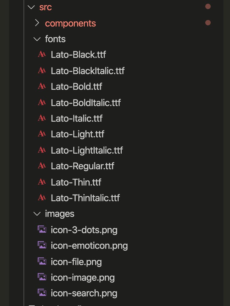 Stream Chat Clone - Directory List