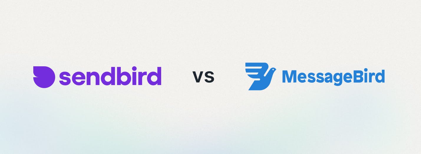 Sendbird Chat vs. MessageBird Chat