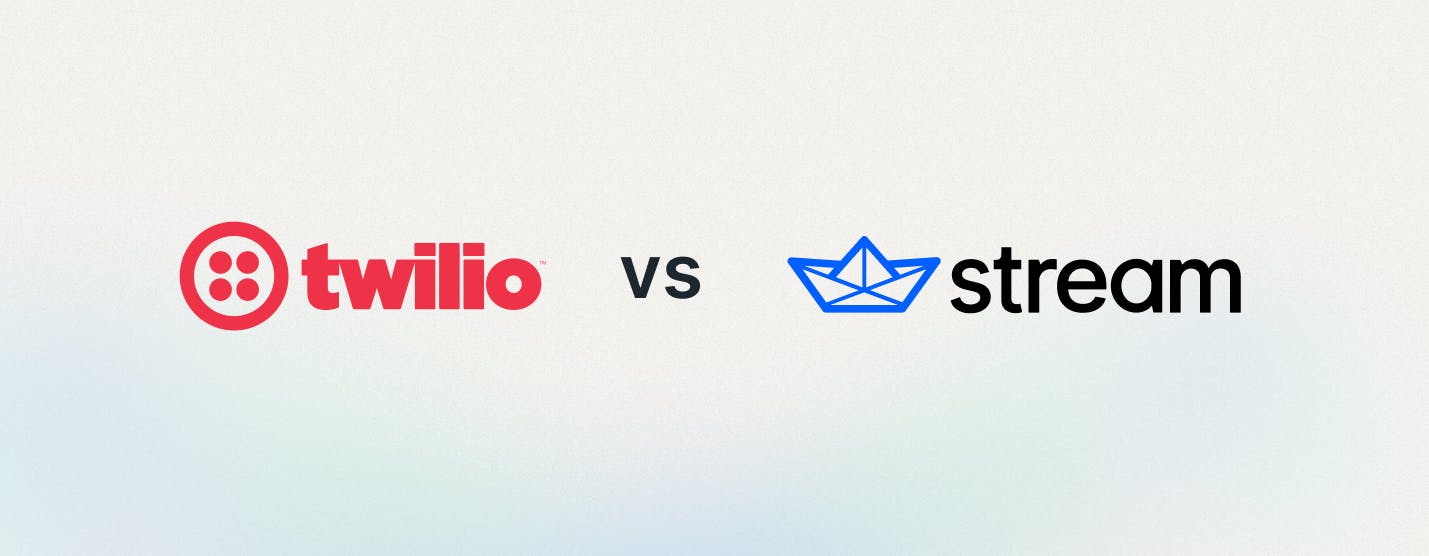 Graphic for Twilio Compared to Stream